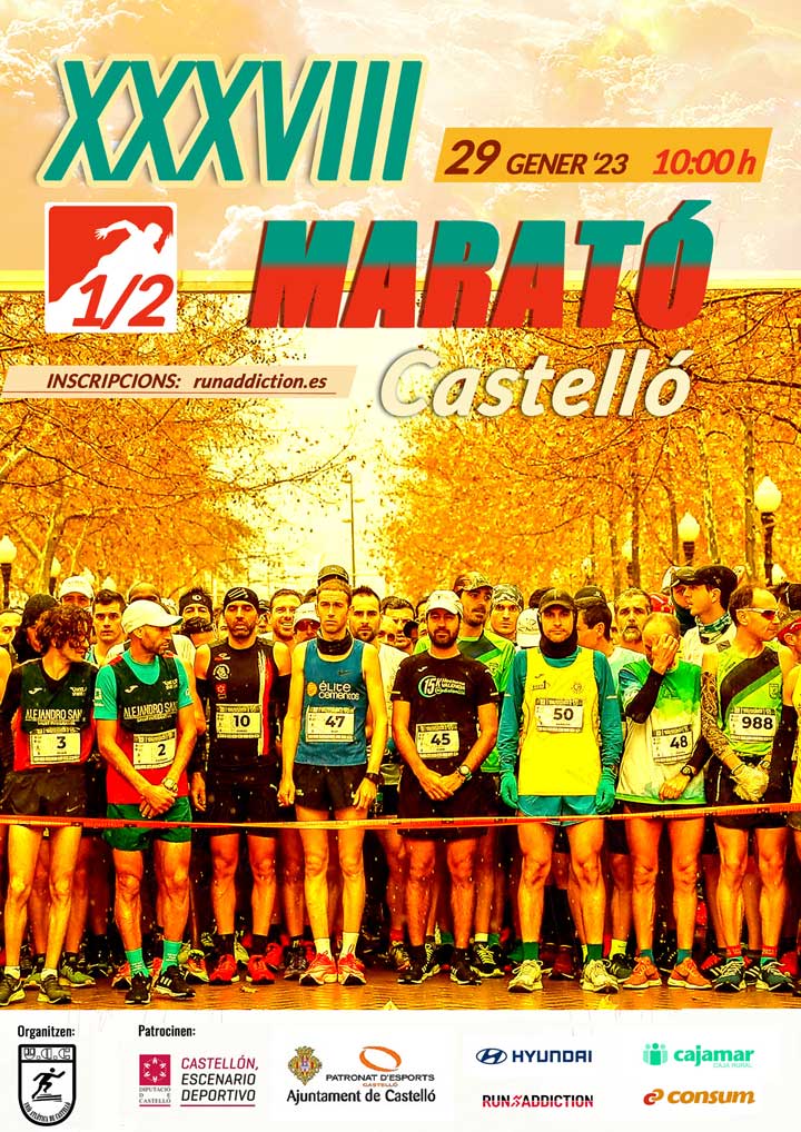 Interpretación Abigarrado nombre Mitja Marató Castelló - UAC