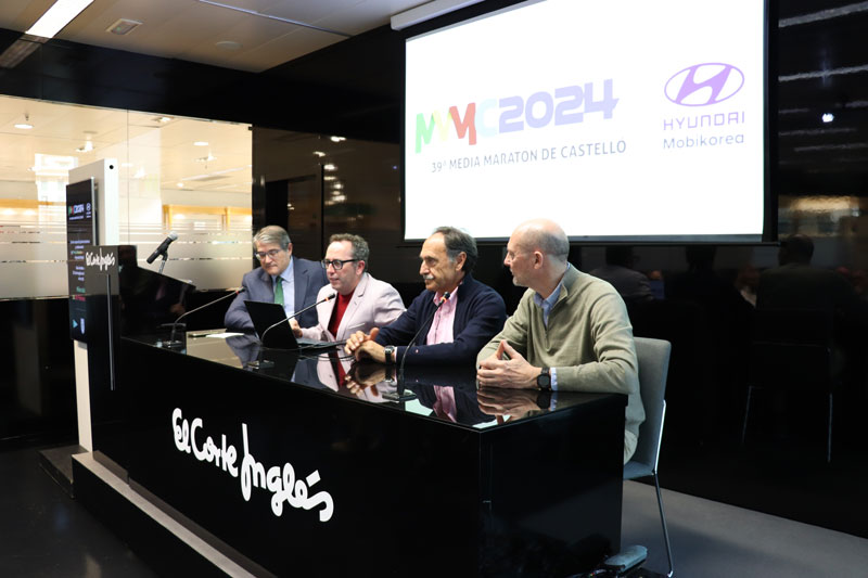 Evento de presentación de colaboradores de la Media Maraton de Castelló 2024